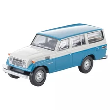 Mini car 164 LV-104d Toyota Land Cruiser FJ56V type white x blue "Tomica