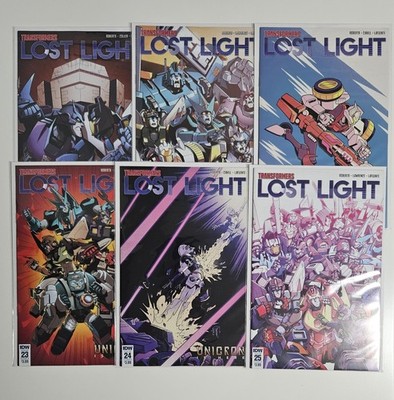 Transformers: Lost Light 20 21 22 23 24 25 IDW Comic Lot 2017 