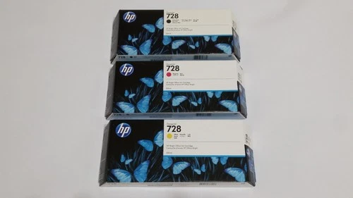 Original HP 728 Tinten 300 ml MBK/M/Y HP Designjet T730 T830 MFP