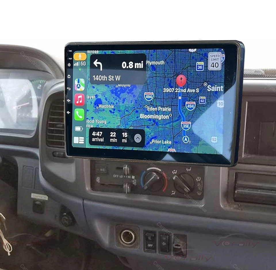 for 05-20 Hino 165 268 308 338 Radio Apple CarPlay Android Auto; Android 15 Navi - Image 4 of 4