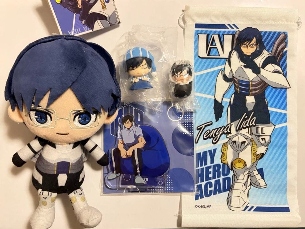 リーフィア アニメーションスタイル キャラクターグッズ My Hero Academia Tenya Iida Chibi Plush Acrylic Stand Figures