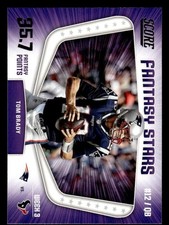 2018 SCORE TOM BRADY 6 MINT FANTASY STARS FOOTBALL NEW ENGLAND PATRIOTS