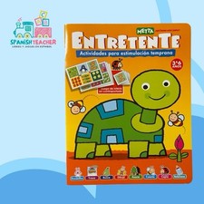 Entretente ToddlerActivity Book in Spanish