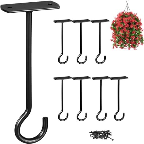 Hanging Plant Bracket 6inch Metal Plant Hook Shepherds Hook Decorative Wall