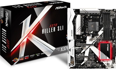 ASRock X370 Killer SLI Mainboard AMD Ryzen X370 Sockel AM4 ATX M.2 USB 3.0