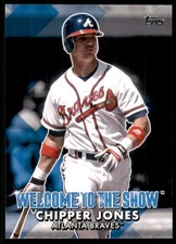 2022 Topps Welcome to the Show Blue Chipper Jones Atlanta Braves #WTTS-14