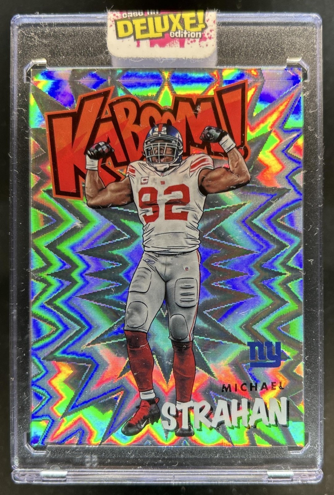 2021 Panini Absolute Michael Strahan Kaboom SSP #K15 Giants