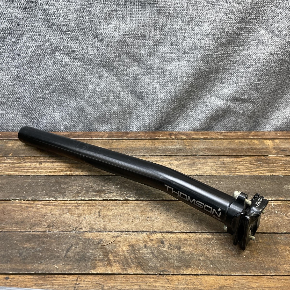 Thomson Elite Bicycle Seatpost 31.6mm X 410mm Setback Black Made