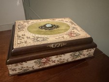 Vintage Swiss Reuge Tapestry Music Box CH 2/36. C. Debussy/J. Ivanovici.  