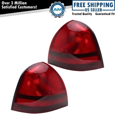 Rear Tail Lights Set Fits 2003-2011 Mercury Grand Marquis FO2800173 FO2801173