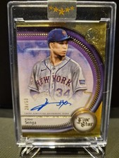 Kodai Senga Auto /50 – 2025 Topps Five Star On‑Card Autograph Mets