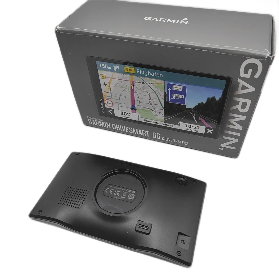 Garmin Navigationsgerät Sport Sporttechnik DriveSmart 66 EU MT S GPS System unte - Bild 4 von 4