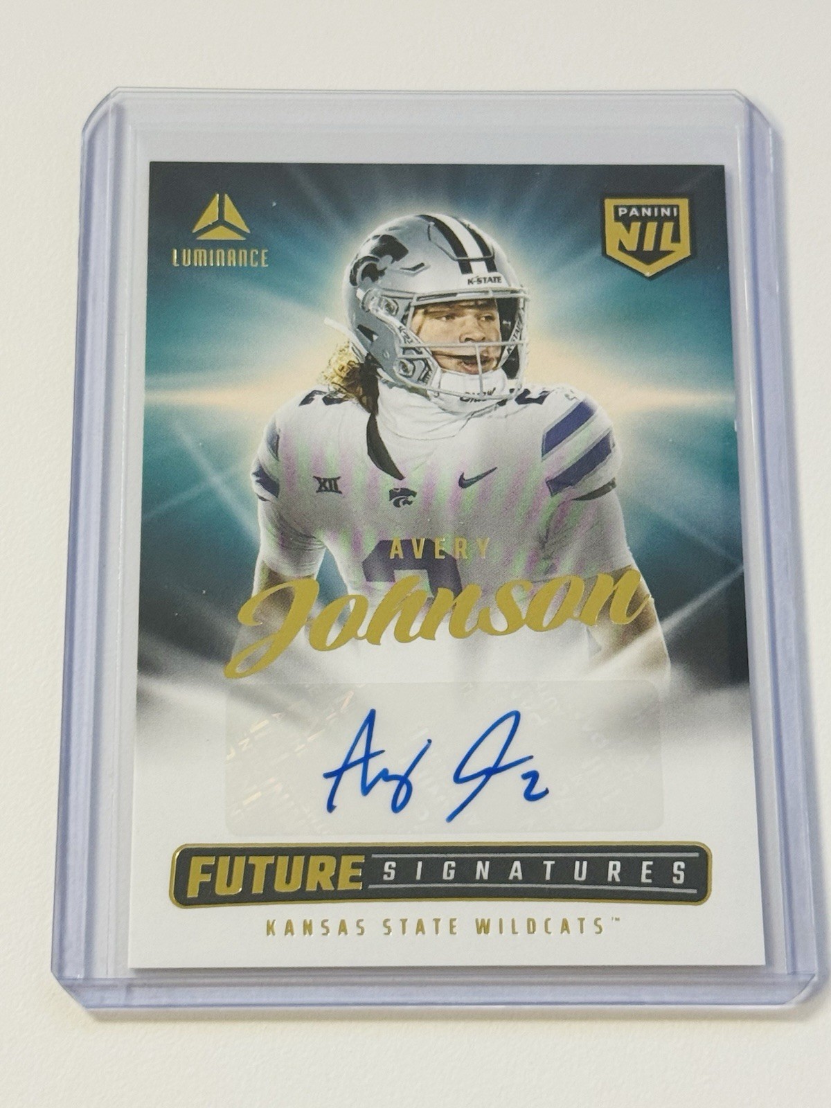 2025 Panini Luminance Future Signatures #NIL-AJN Avery Johnson