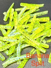 1.5” Slab Splitter / Banana Split/ 50pk / Crappie, Panfish, Bluegill