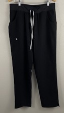 Figs Womens XL Tall Black Kade Straight Leg Scrub Pant
