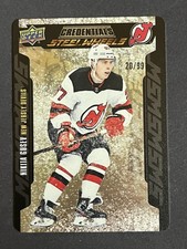 Upper Deck 2019-20 Credentials Steel Wheels #SW-22 Nikita Gusev Devils /99