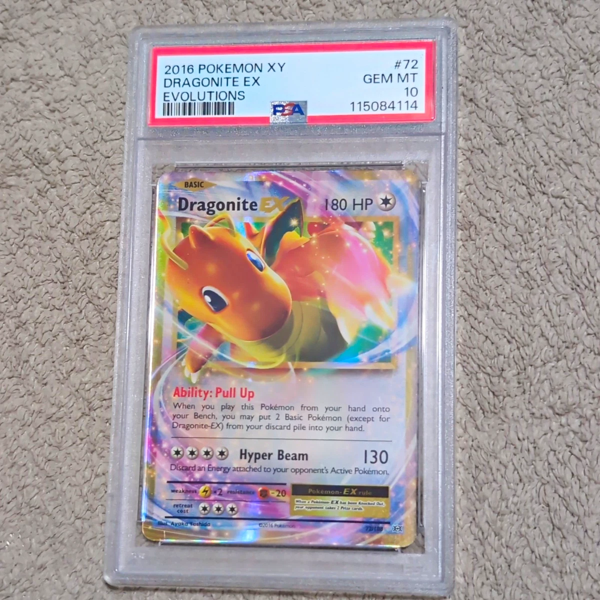 Pokémon TCG Professional Sports Authenticator (PSA) Evolutions