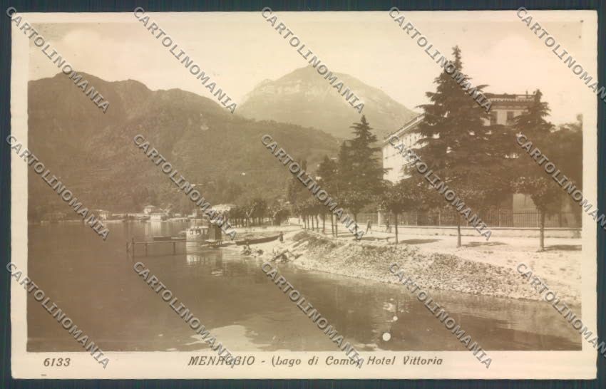 Como Menaggio Foto cartolina LQ2166