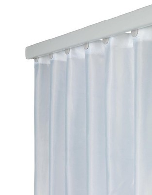 Teleskopische Duschstange WENKO Era weiß 75 125 cm Aluminium