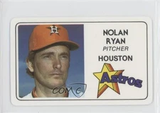 1981 Perma-Graphics/Topps Credit Cards Nolan Ryan #125-026 HOF