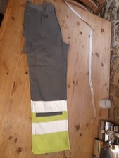 Mascot Arbeitshose 52 grau/signalgelb