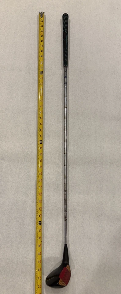 Club de Golf Karsten III Ping 5 Madera Eje de Acero Vintage Madera Eje Oxidado Foto 2 de 4