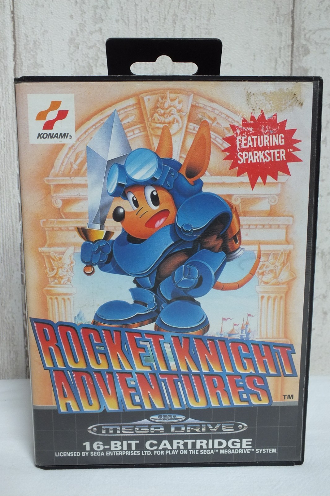 Ancien Jeu SEGA -- MEGADRIVE Méga Drive -- ROCKET KNIGHT ADVENTURES -- TBE CIB