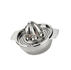 Manuelle Saftpresse für Zitronen/Orangen Edelstahl Zitruspresse Entsafter