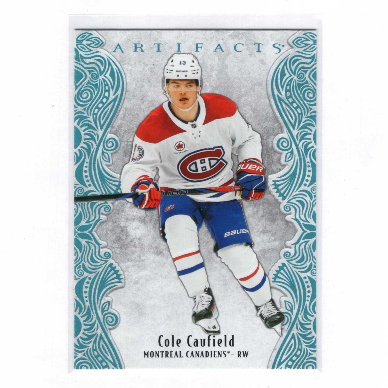 Cole Caufield 2025-26 Upper Deck Artifacts Sky Blue #98