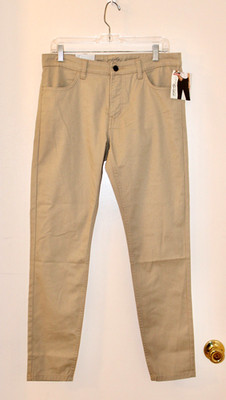 NWT Dickies Women's Khaki Tan Perfectly Slimming  Slim Fit Twill Pants sz 8