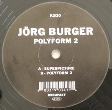 Jörg Burger - Polyform 2, 12", (Vinyl)