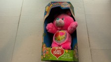 Vintage Care Bears Love-A-Lot Plush MIB 1991 Kenner Enviromental Retro 80's Toys