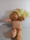 Vintage Cabbage Patch Kids Doll Neck #2 1978 1982 Green Eyes