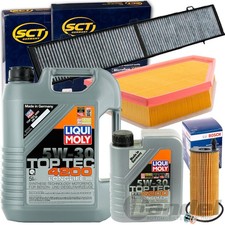FILTERSET+LIQUI MOLY 5W30 �L passend f�r BMW 3er E90 91 92 316 318 320d X1 E84