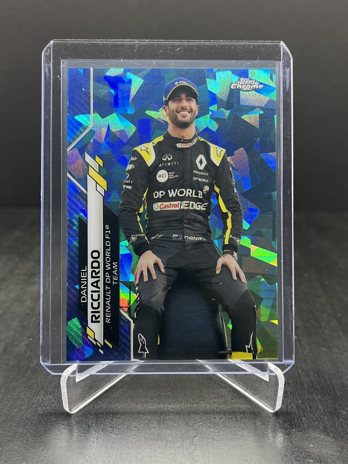 2020 Topps Chrome Sapphire Formula 1 F1 Daniel Ricciardo #182