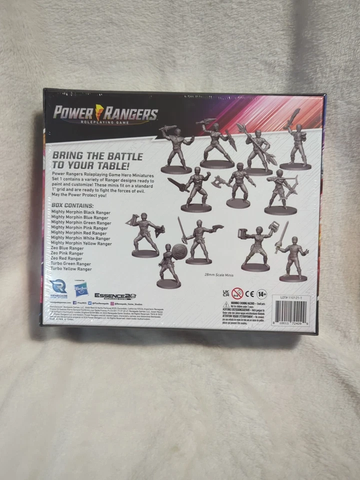 Power Rangers Roleplaying Game: Hero Miniatures Set 1 - Image 2 of 2