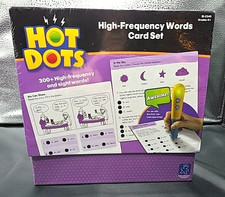 Hot Dots High-Frequency Words Card Set Grades K 300 Words Educational Insights