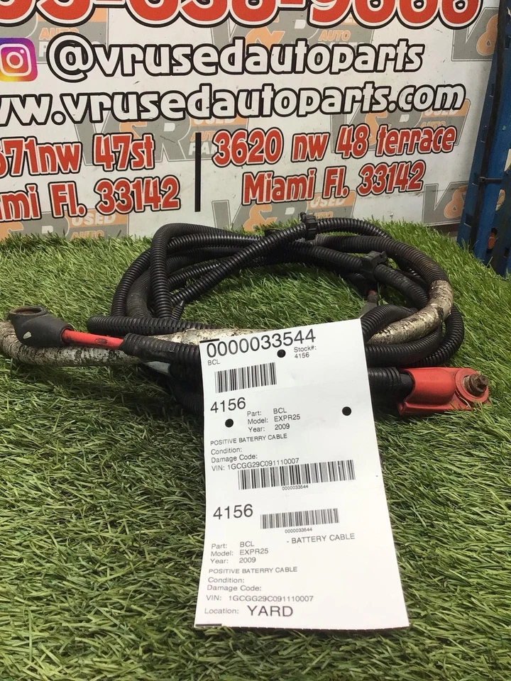 ✅ 2009 CHEVY EXPRESS 2500 Battery Positive Cable OEM - Image 4 of 4