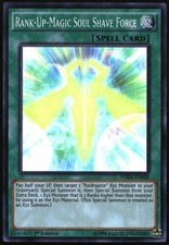 Yu-Gi-Oh! - Wing Raiders Rank-Up-Magic Soul Shave Force 2016 WIRA-EN028 1st Ed.