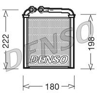 Denso WäRmetauscher Innenraumheizung DRR32005 FüR VW Skoda Yeti Octavia 1K1 Golf