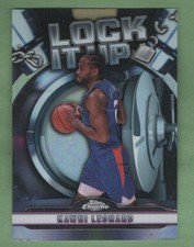 Kawhi Leonard 2024-25 Topps Chrome Basketball #LIU-3 “Lock It Up” Refractor