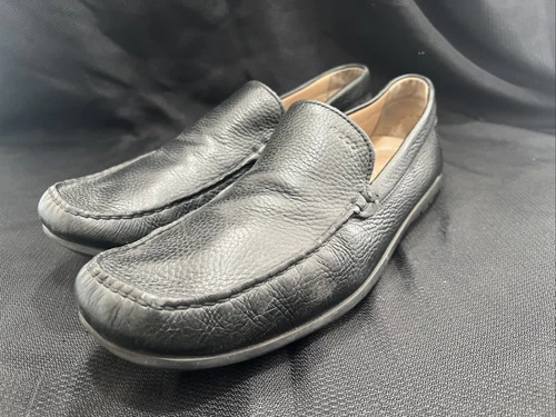 Mocassino ECCO pelle ciottolata driver slip on uomo 47 US 13 13 5 scarpe comode