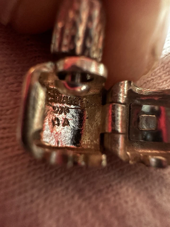 Pulsera Chamilia Charm Cuero Cordón Vidrio Corazones 4 Dijes Cuentas Plata Foto 3 de 4