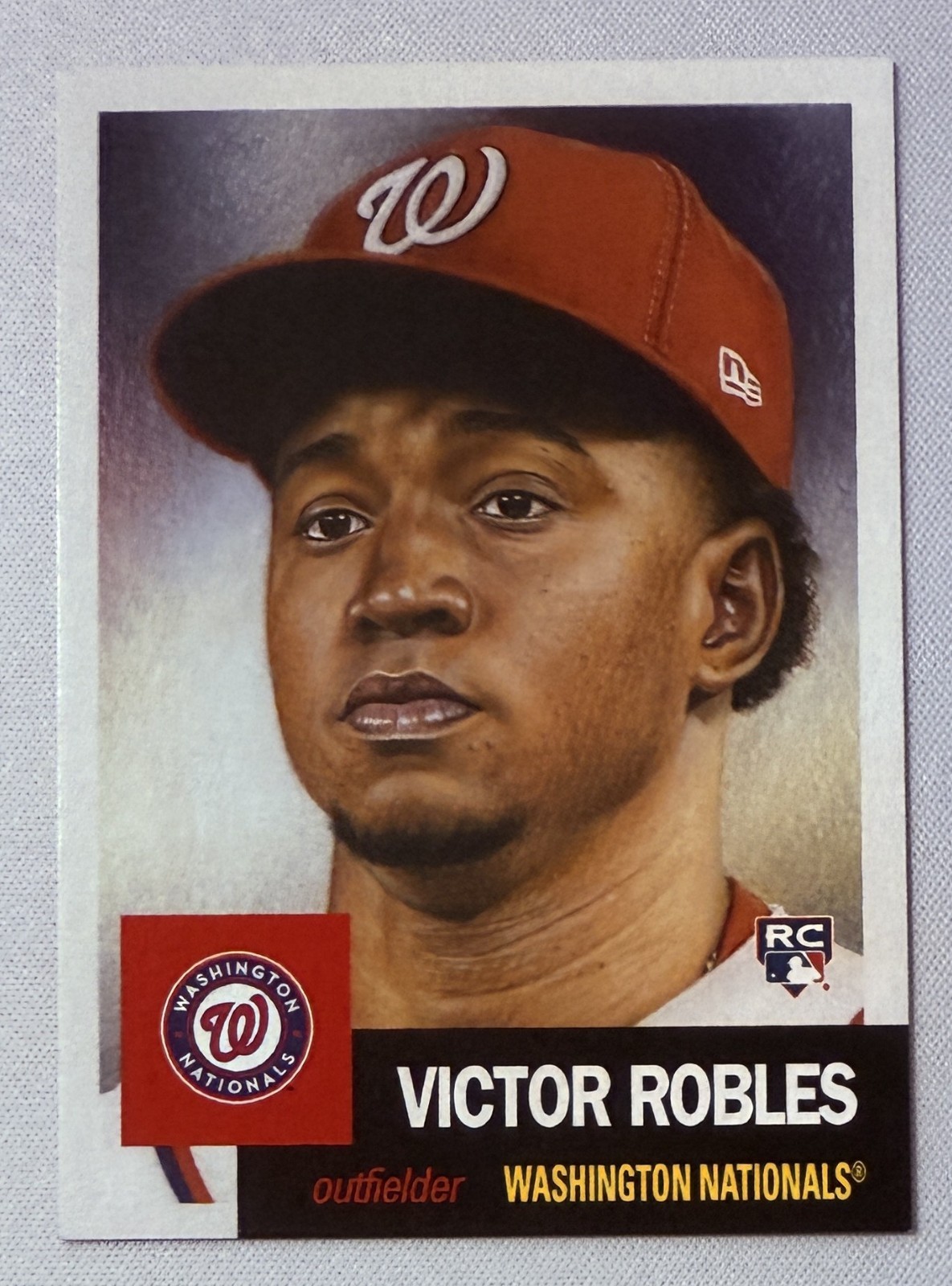 2018 Topps Living Set Baseball #80 Victor Robles RC - Washington Nationals