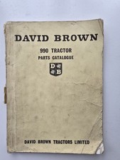 DAVID BROWN 990 IMPLEMATIC TRACTOR PARTS CATALOGUE