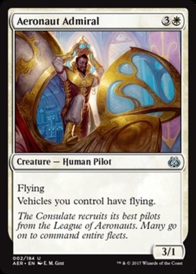 Aeronaut Admiral Aether Revolt Lightly Played, English