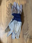 NOS Vintage Men's Cotton & Leather Work Gloves — photo 4