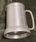 Schlitz Beer Stein Aluminum Mug with Clear Printed Bottom Vintage Aluminum — photo 2