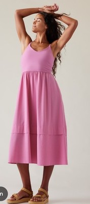 Athleta Elation V-Neck Hybrid Dress - New With Tags - Size XL