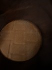 1994 Longaberger Button Basket with Terra-cotta Stone and Plaid Liner — photo 6